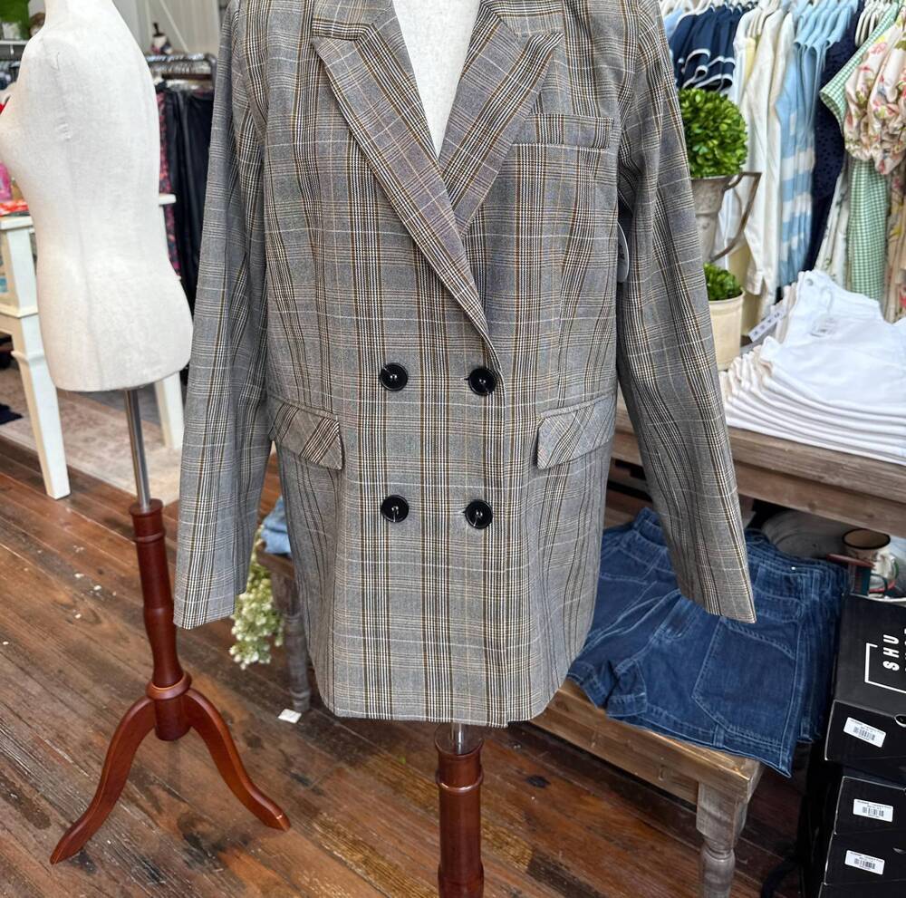 NEW JODIFL men's your grandpa's blazer in grey